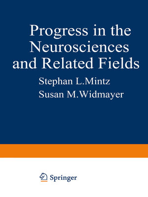 cover image of Progress in the Neurosciences and Related Fields